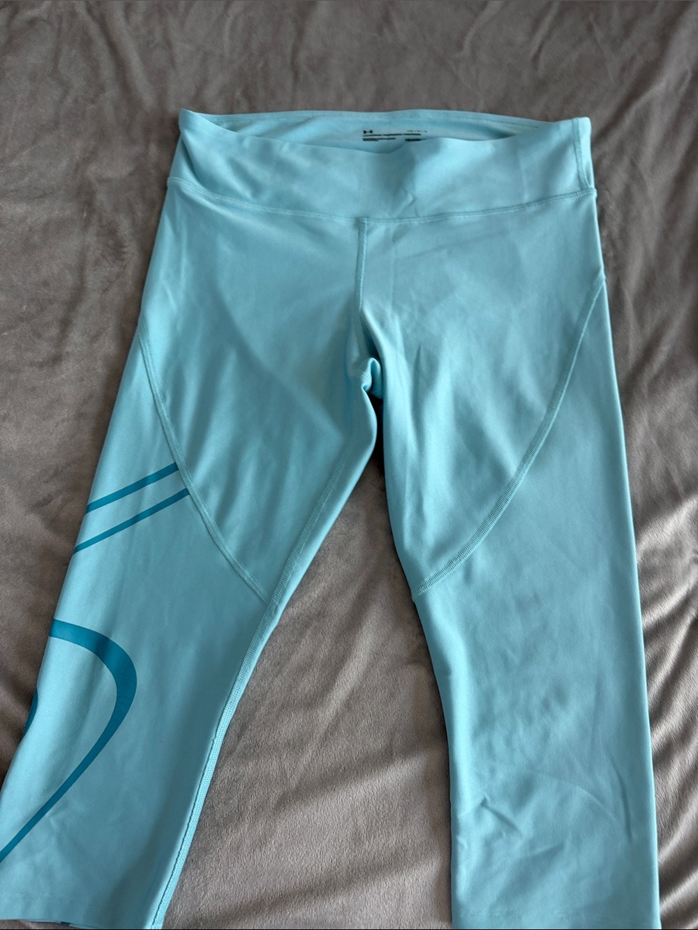 Under Armour Light Blue Capri Leggings